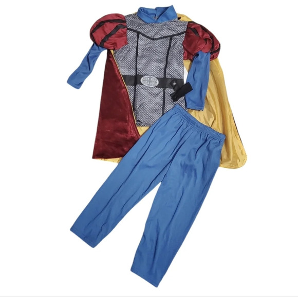 NWT Disney Store Sleeping Beauty's 3 PC Prince Philip Boy Costume 4 - Picture 3 of 9
